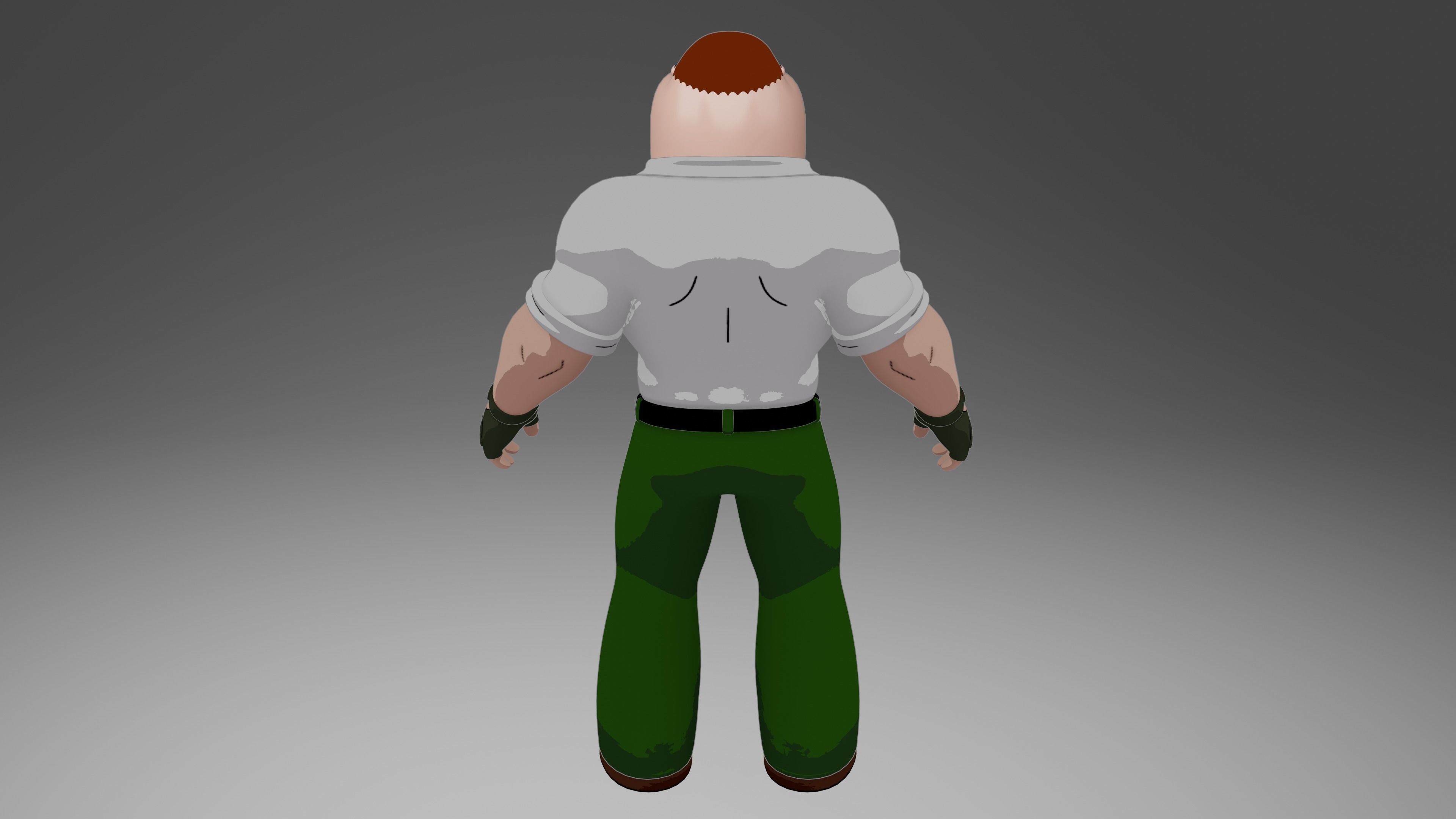 Peter Griffin from Family Guy 3D model_28