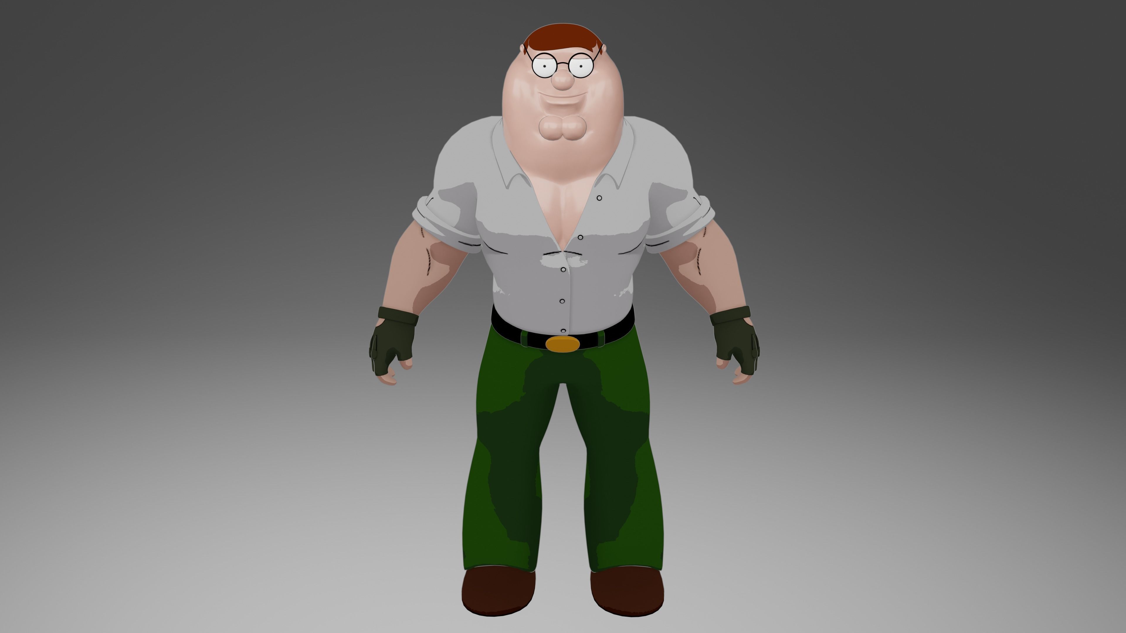 Peter Griffin from Family Guy 3D model_57