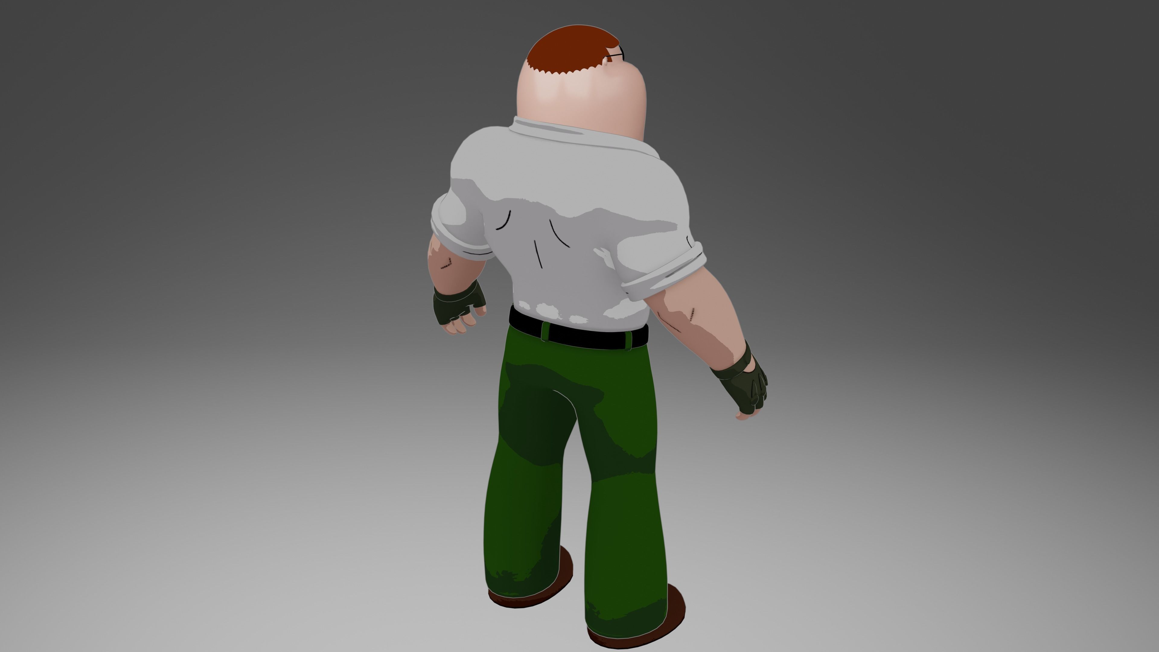 Peter Griffin from Family Guy 3D model_24
