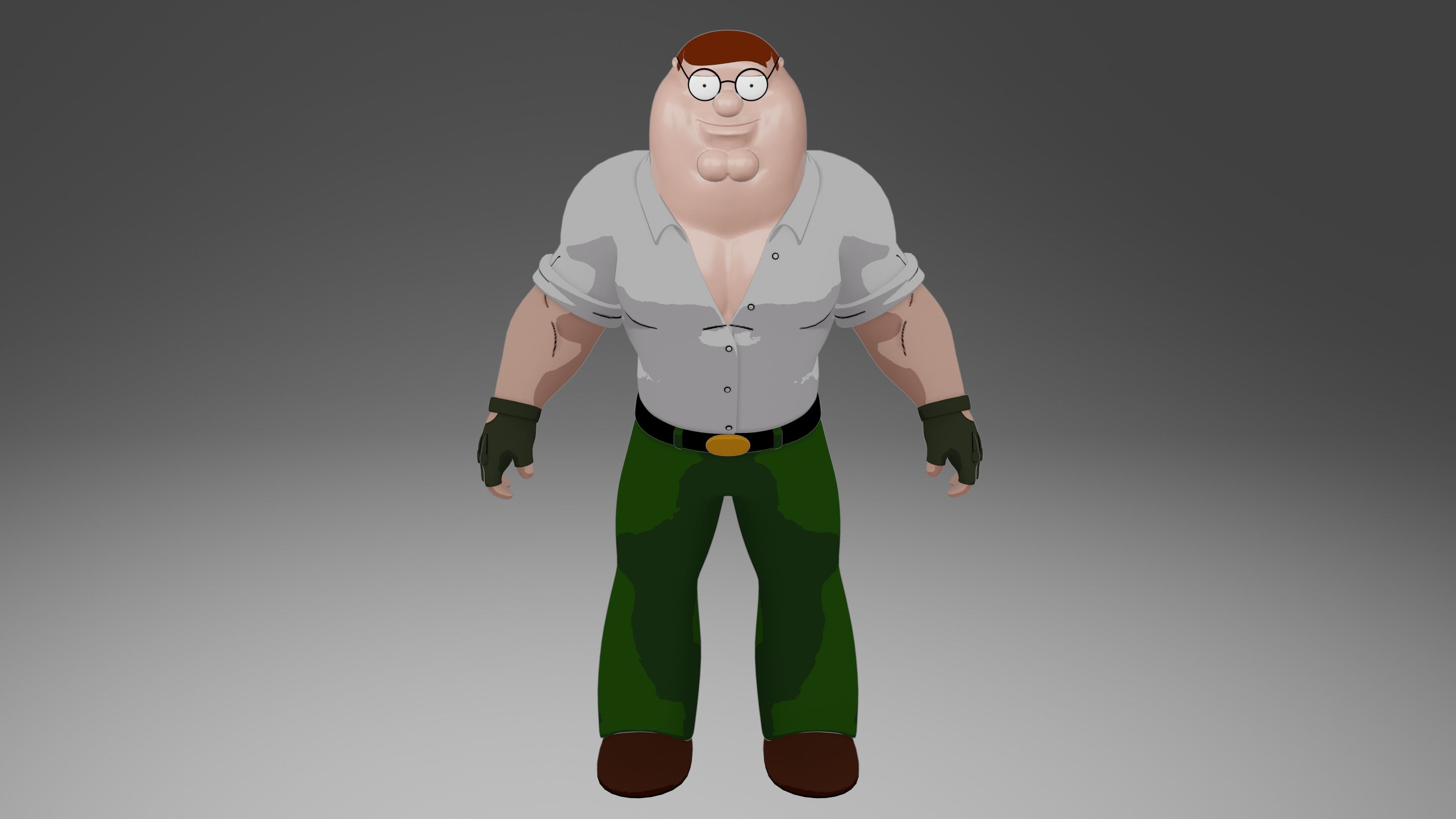 Peter Griffin from Family Guy 3D model_58