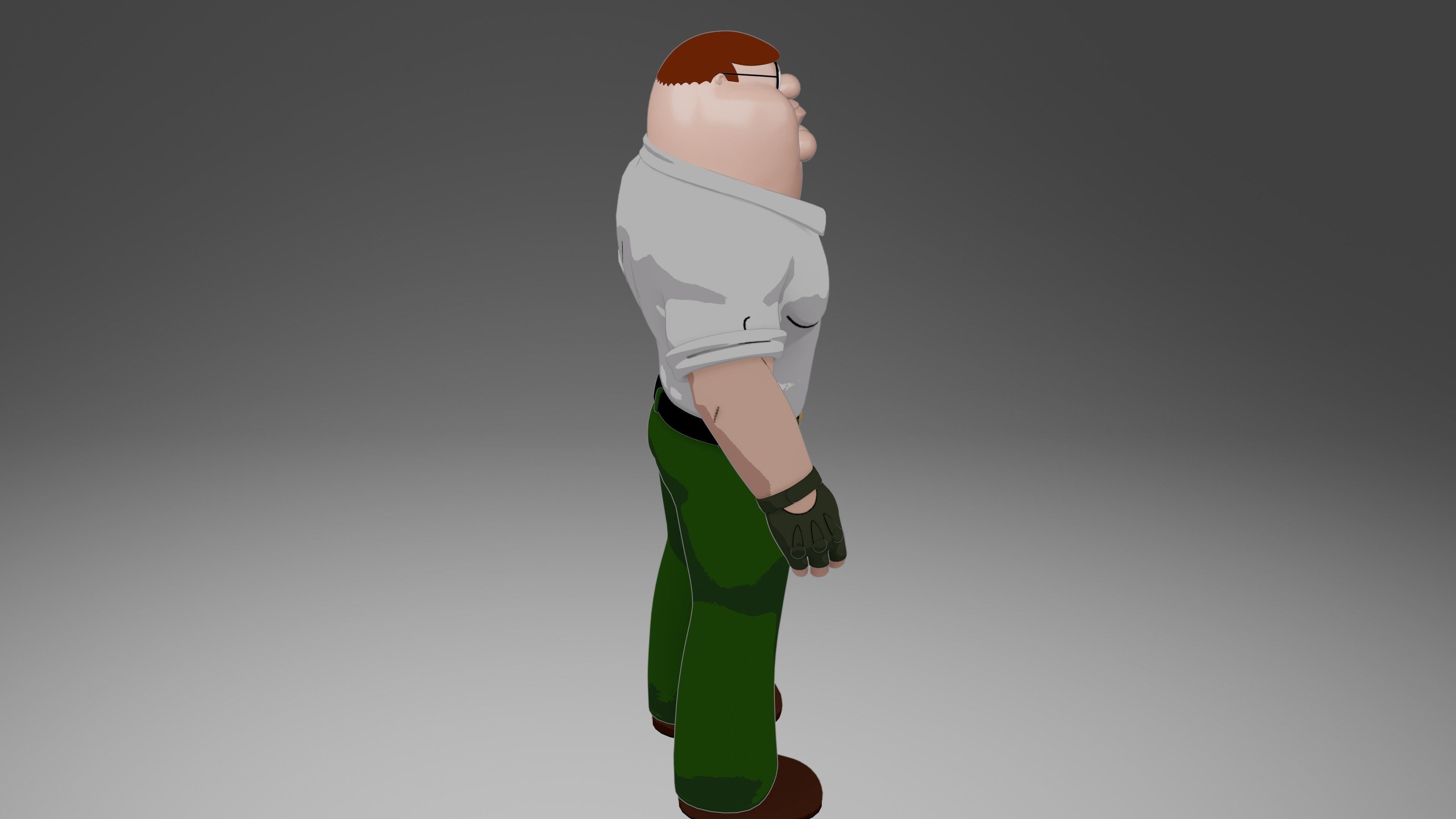 Peter Griffin from Family Guy 3D model_19