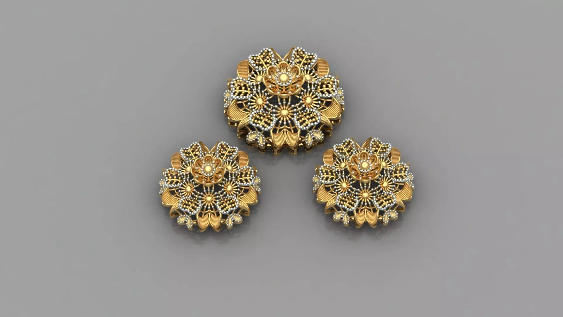 Beautiful Mala Set Color Design Free 3D print model