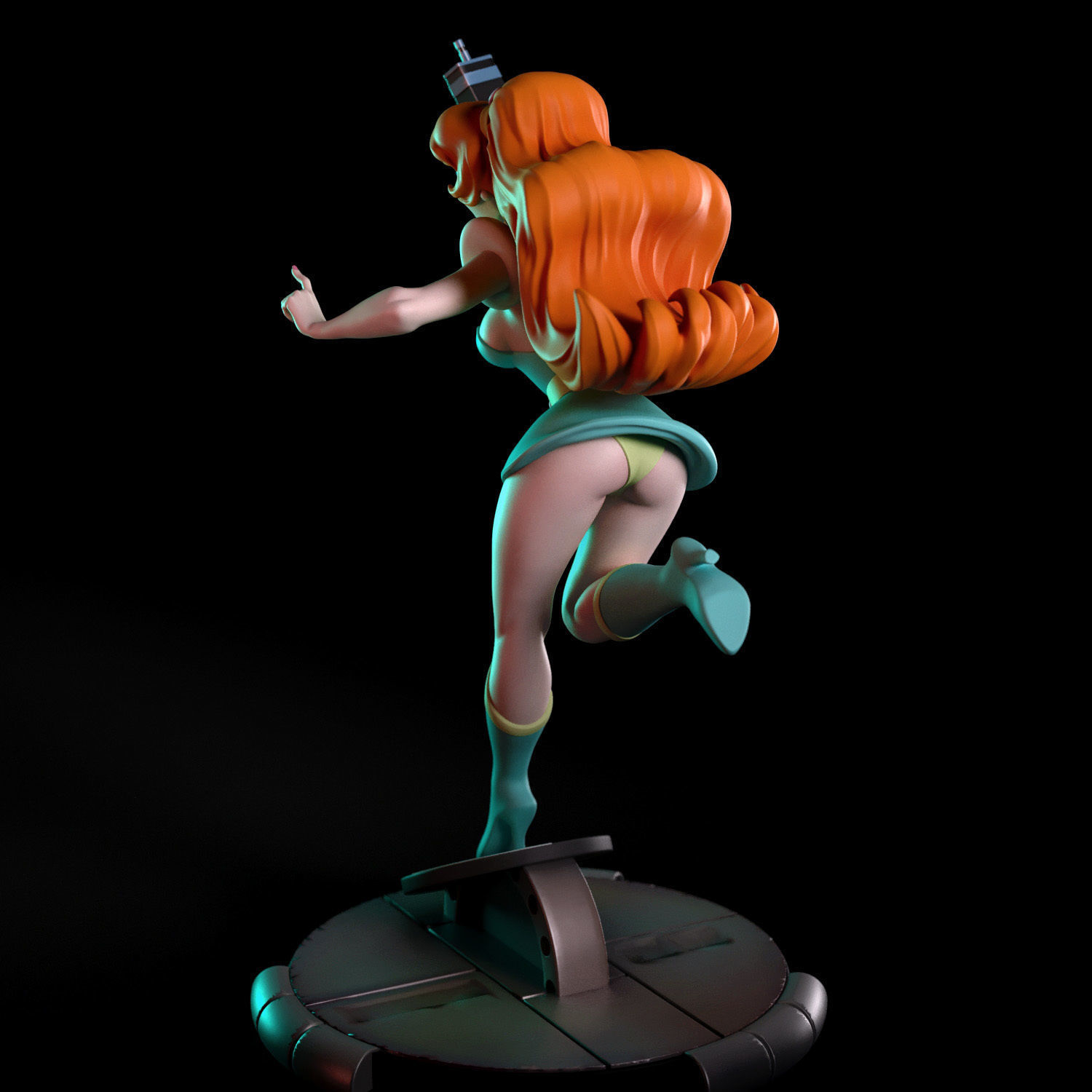 Kimberly from Space Ace 3D print model_3