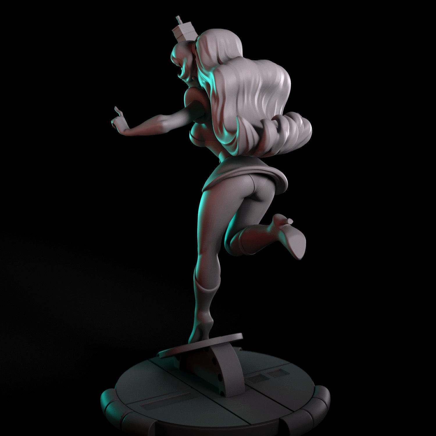 Kimberly from Space Ace 3D print model_8