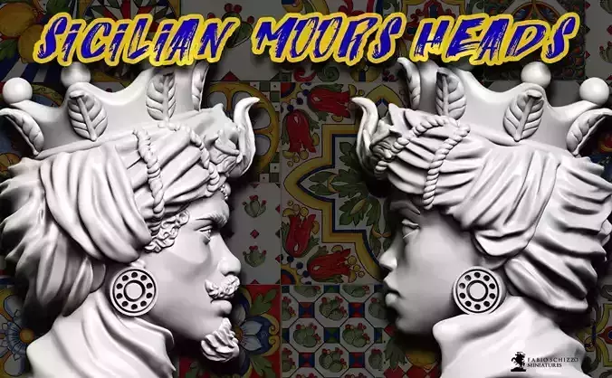 Sicilian Moors Head
