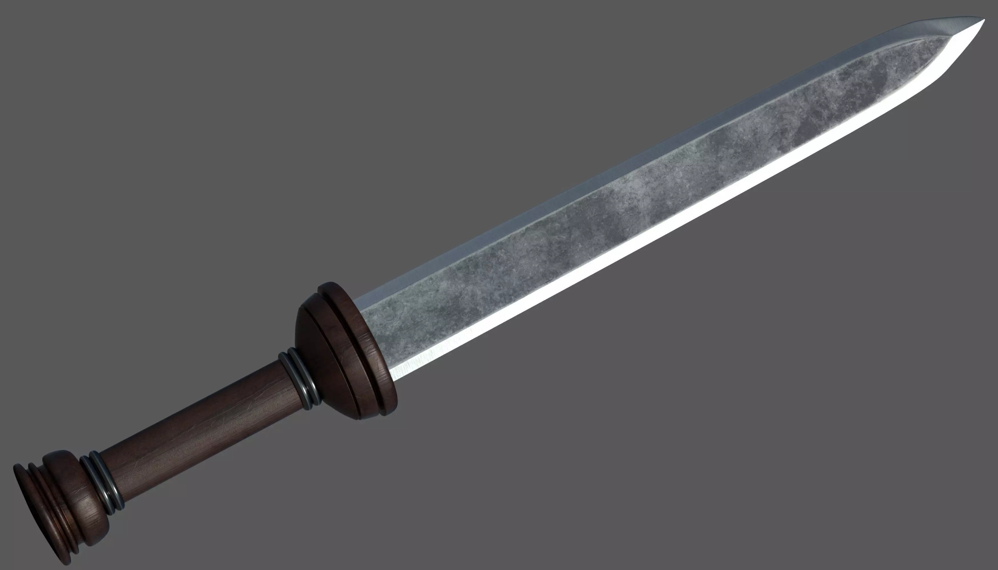 Roman Sword 3D model_0