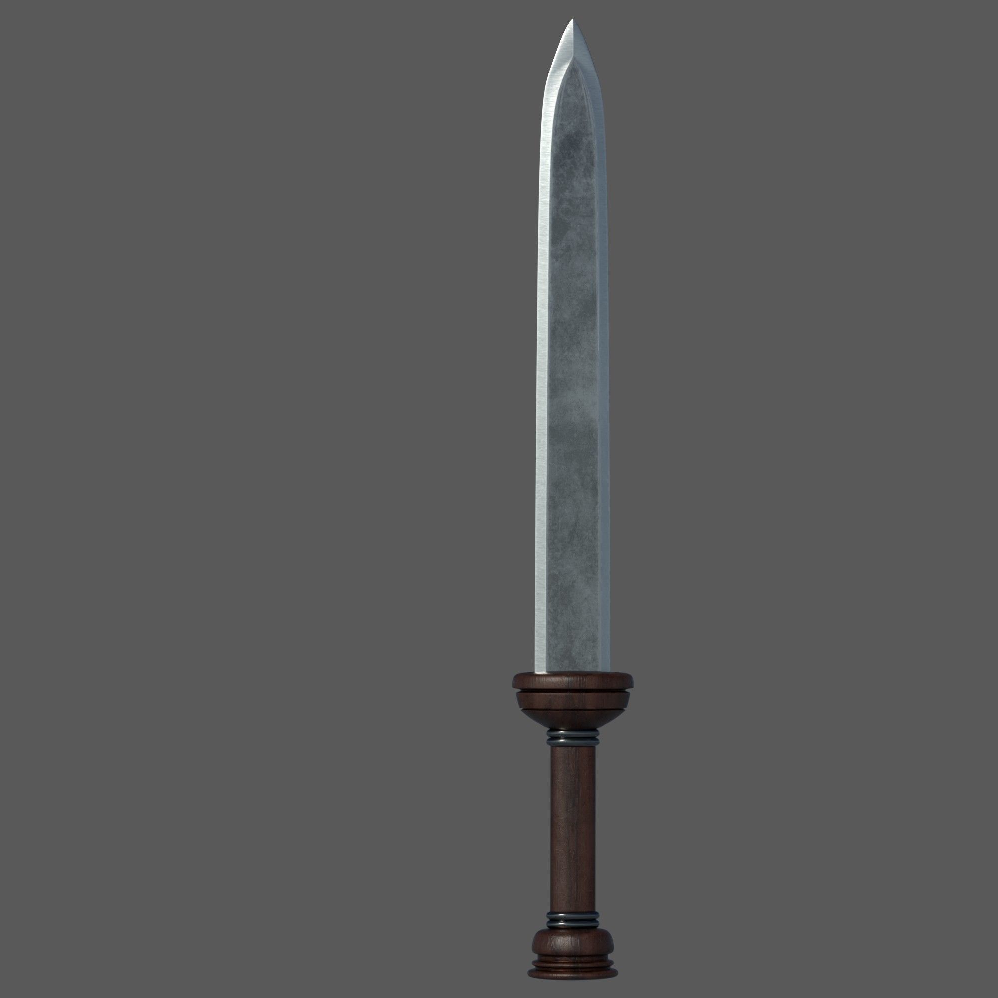 Roman Sword 3D model_2