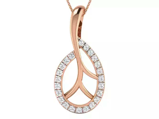 High Jewelry Pendant Earrings Set 3dm stl obj mtl gltf glb