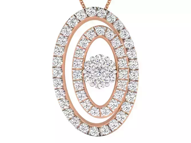 High Jewelry Pendant Earrings Set 3dm stl obj mtl gltf glb