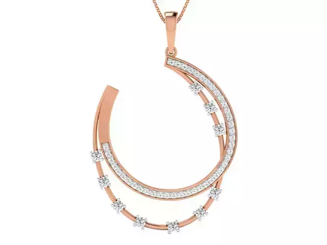 High Jewelry Pendant Earrings Set 3dm stl obj mtl gltf glb