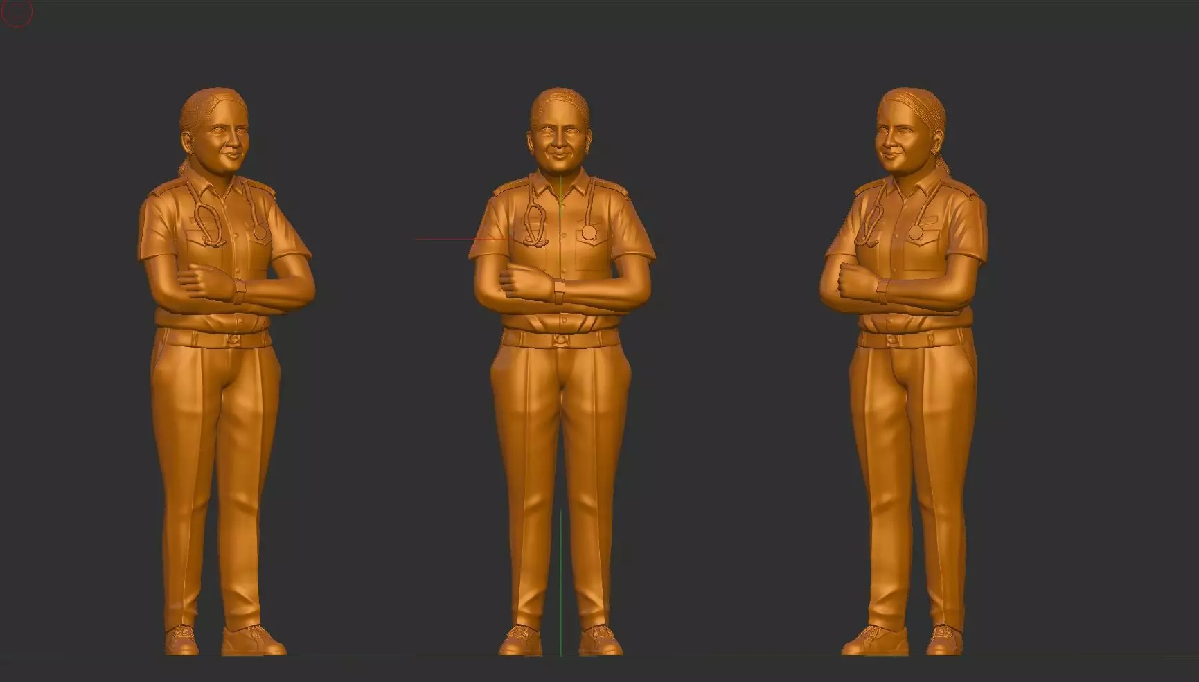 Air Force doctor 3D print model