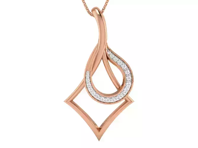 High Jewelry Pendant Earrings Set 3dm stl obj mtl gltf glb