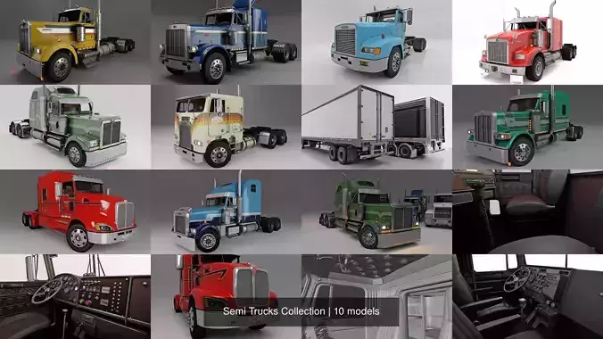 Semi Trucks Collection