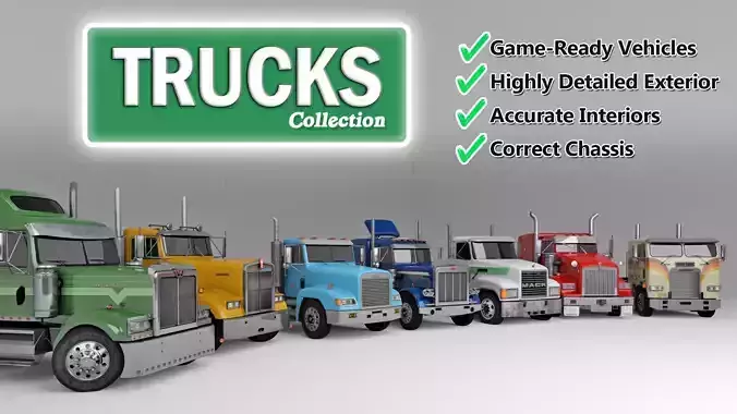 Semi Trucks Collection 