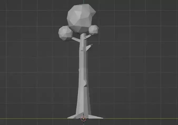 low poly tree