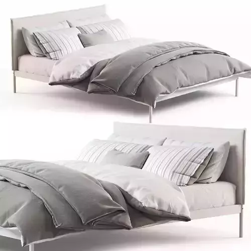 IKEA KLEPPSTAD bed 3D model