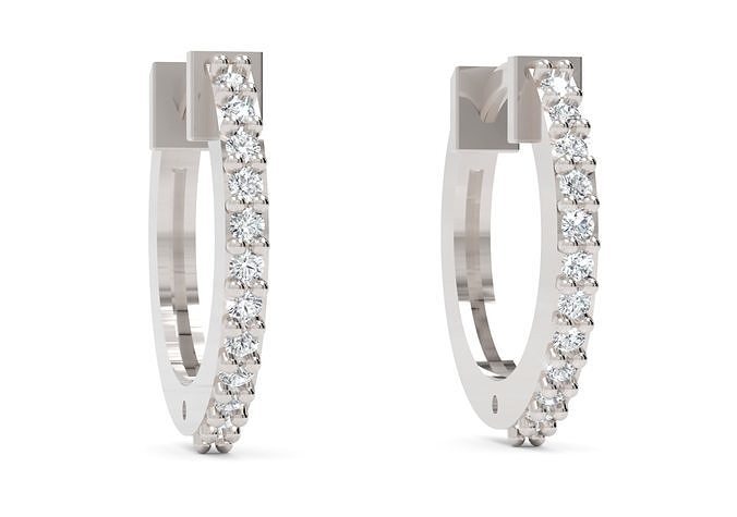 Earring 20  STL Jewelry Model for 3D Print 3D print model