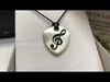 3D printable guitar pick with engraved violin key picture Free 3D print model_1