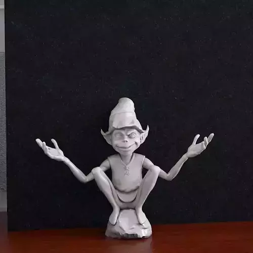 Elf statue
