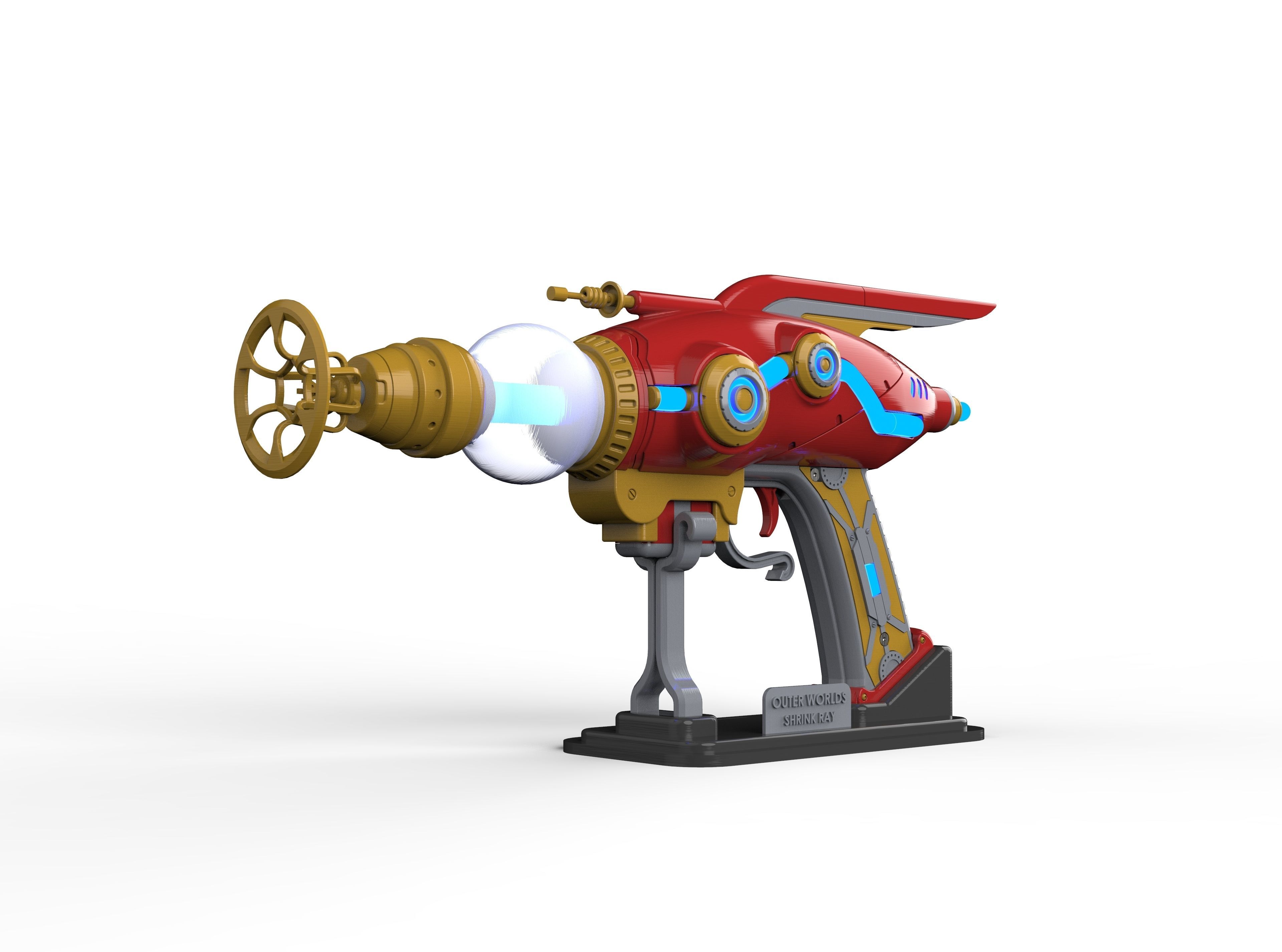 Shrink Ray Gun - Outer Worlds - STL CAD bundle - Personal Use 3D print model_2