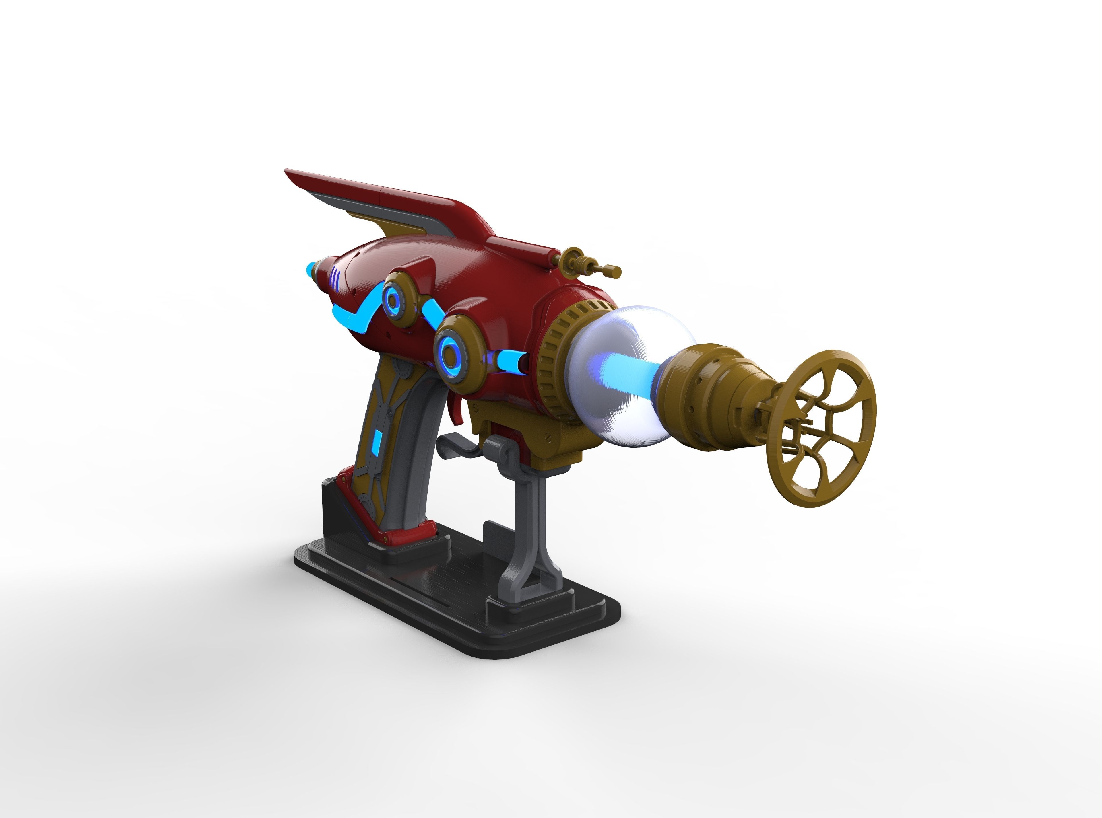 Shrink Ray Gun - Outer Worlds - STL CAD bundle - Personal Use 3D print model_3