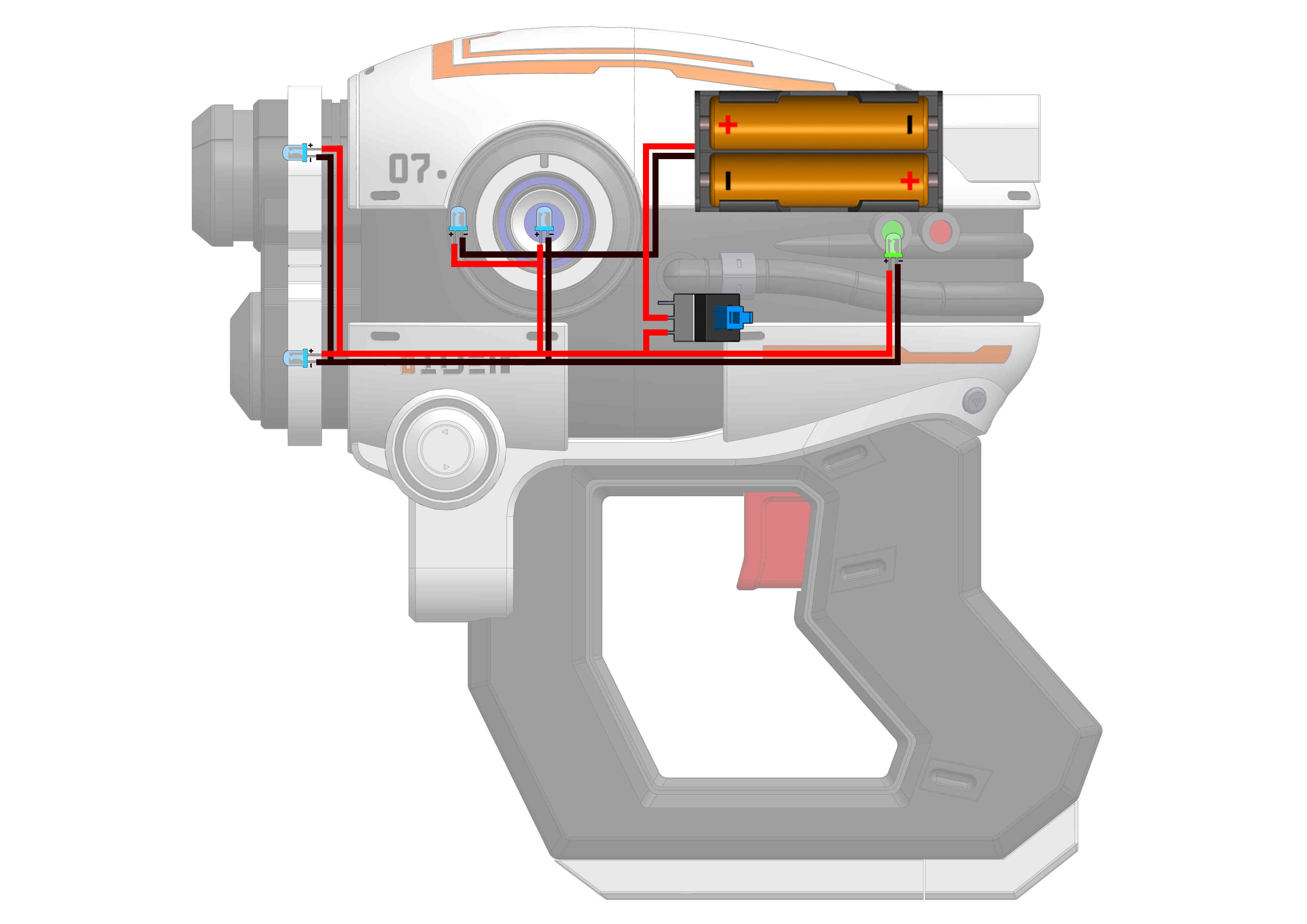 Multi-tool - No Mans Skye - STL CAD bundle - Commercial Use 3D print model_20