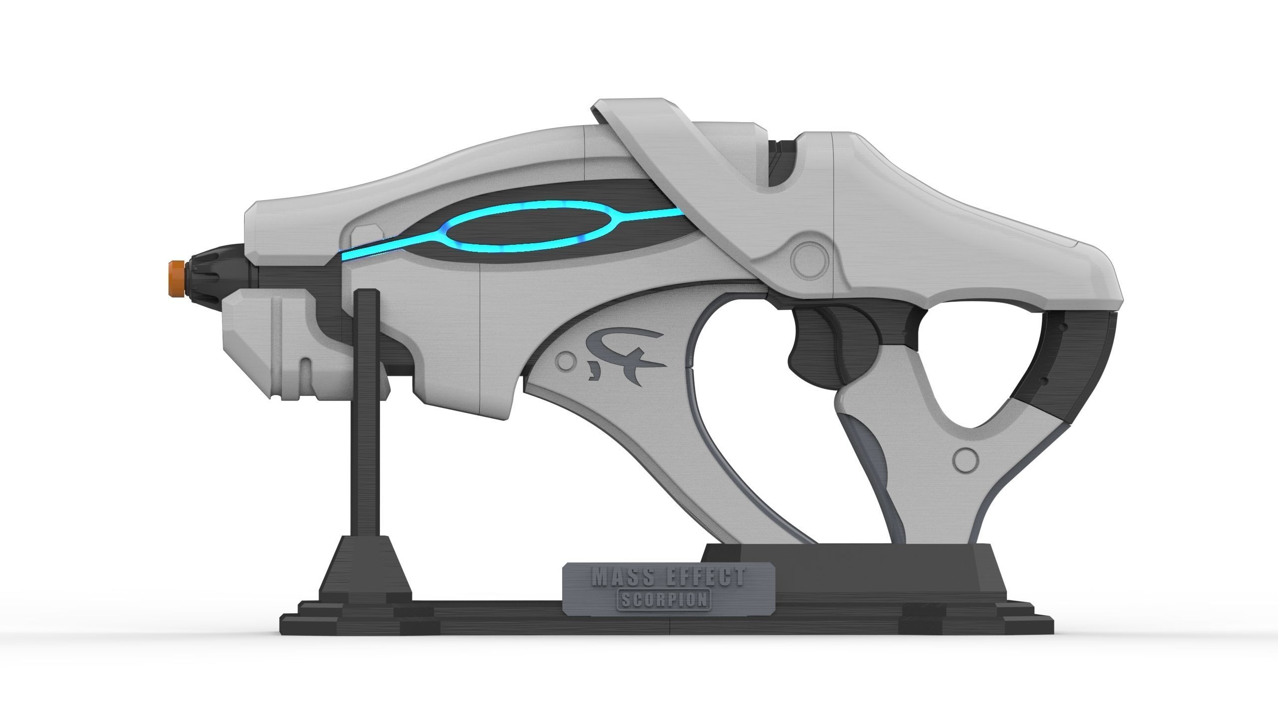 Scorpion - Mass Effect - STL CAD bundle - Personal Use 3D print model_3