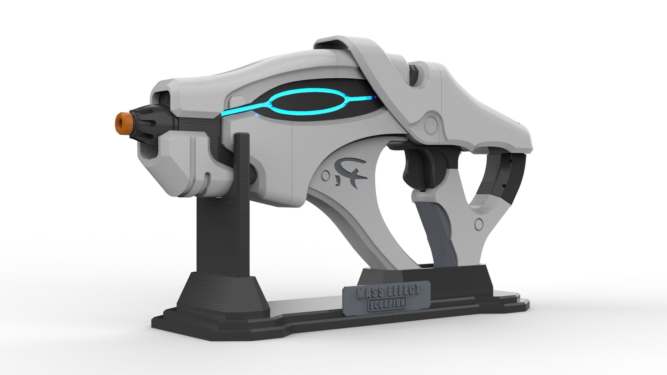Scorpion - Mass Effect - STL CAD bundle - Personal Use 3D print model_2