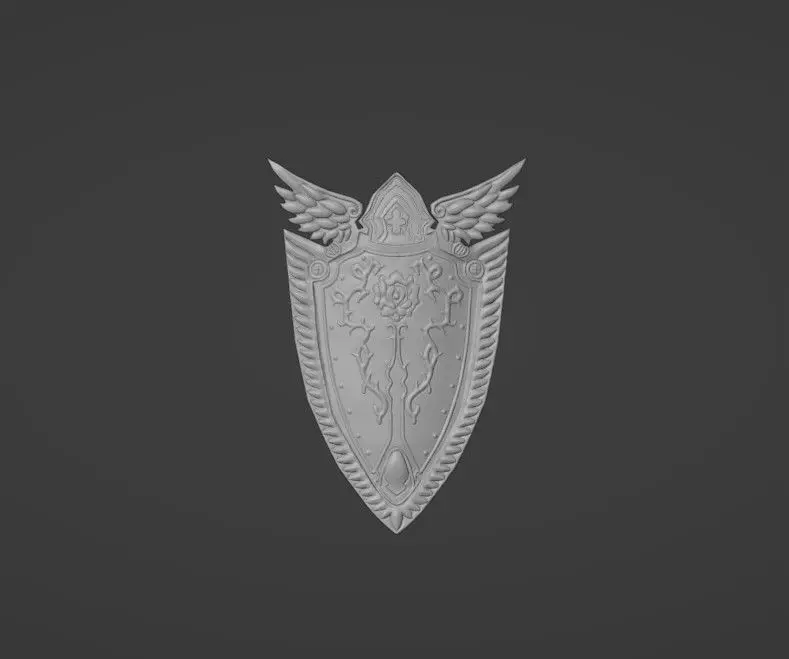 Imperial Crusader Shield from Lineage2 Game L2 3D print model 3D print model_0