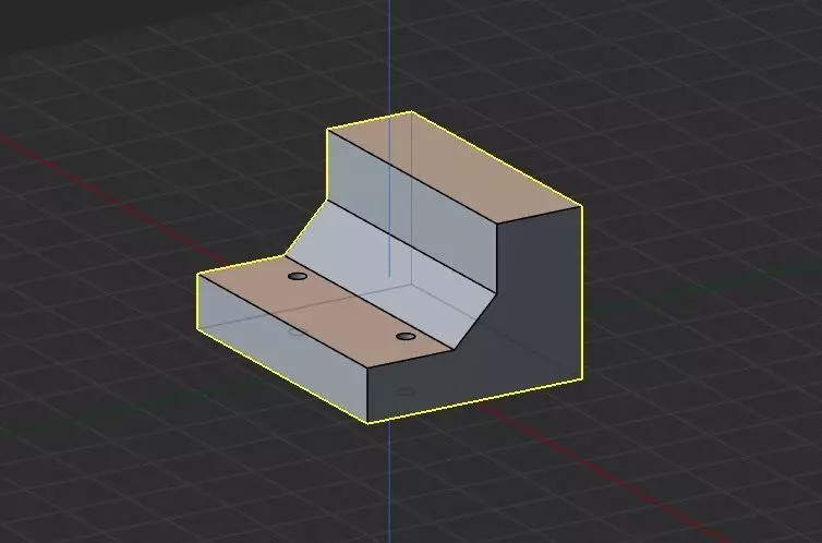 Wolfbox Camera Mounting Block for Behind License Plate Free 3D print model_0