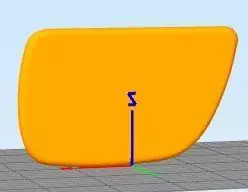 Subaru Forester Washer Cover 3D print model
