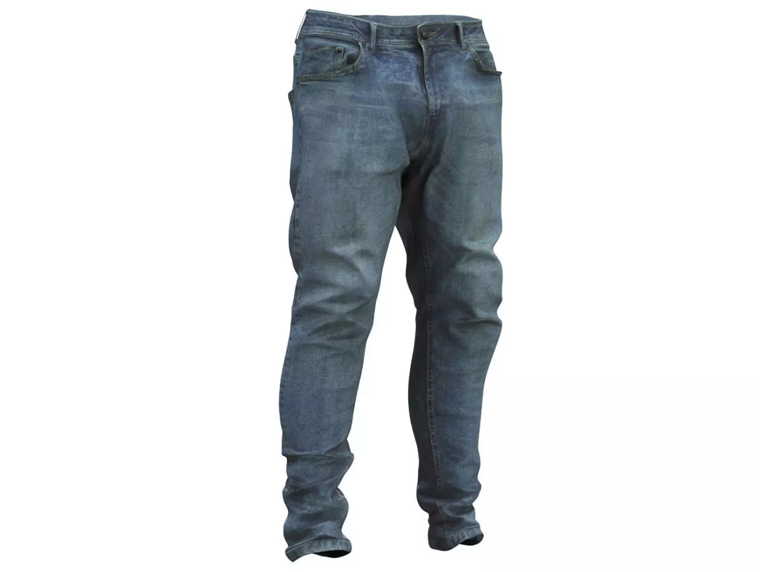 Jeans Low-poly 3D model_0