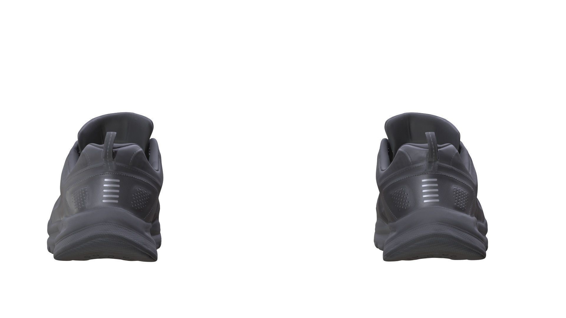 Sneakers Low-poly 3D model_7