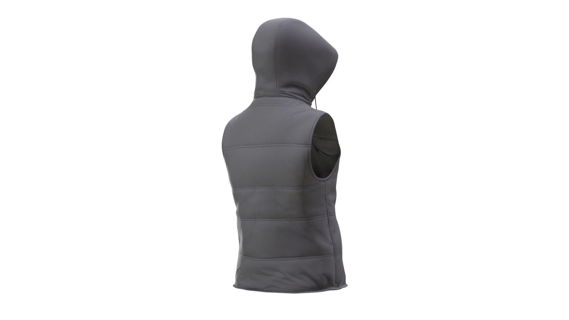 3D Vest Low-poly 3D model_5