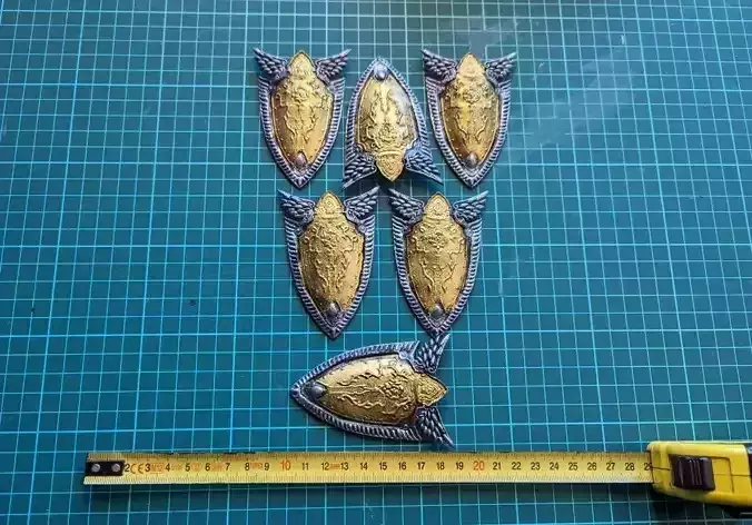 Souvenir Imperial Crusader Shield from Lineage2 Game L2 3D print model