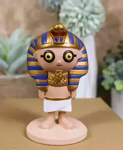 Pharaoh King Tut Ruler of Egypt 