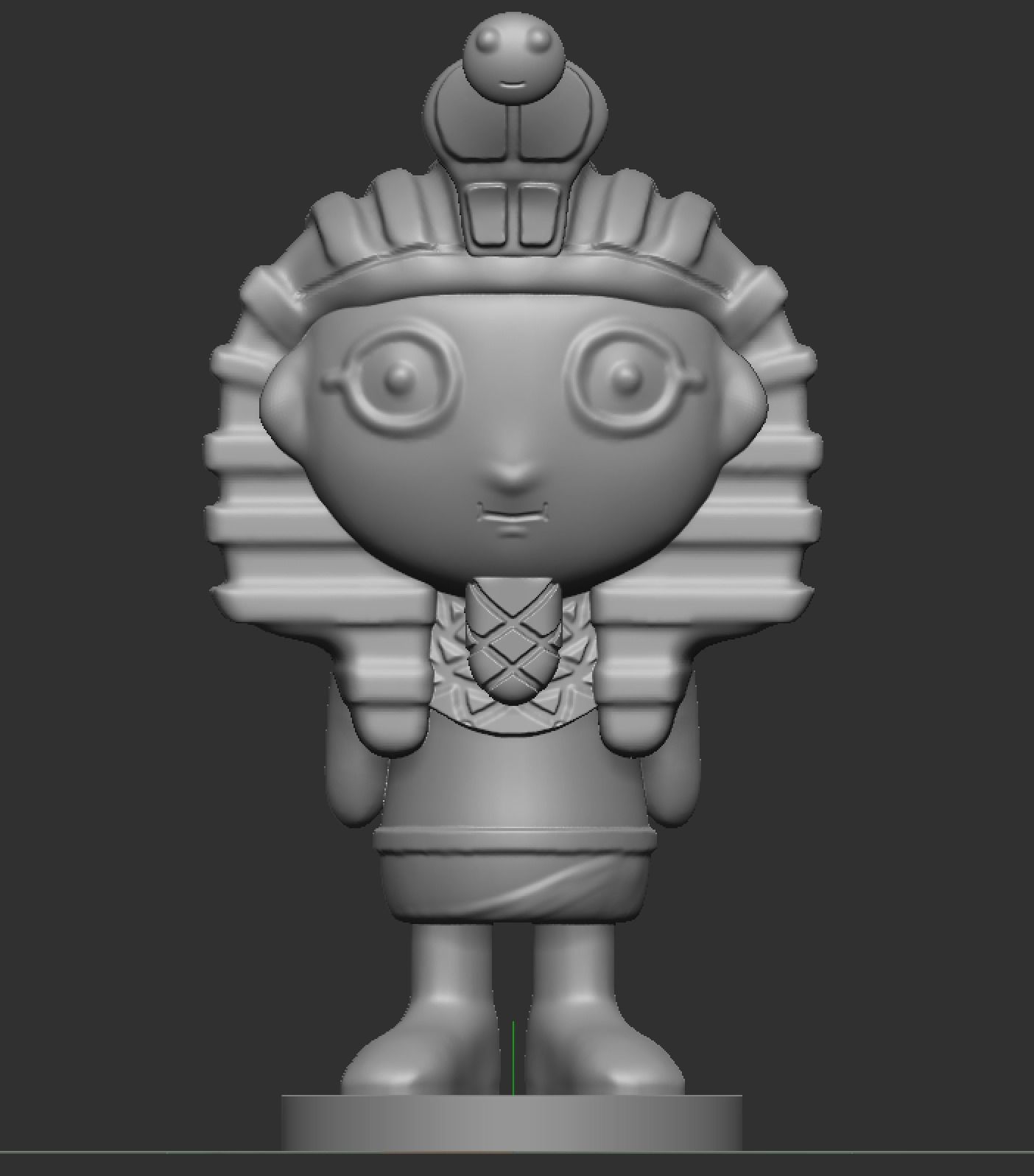 Pharaoh King Tut Ruler of Egypt 3D model | CGTrader