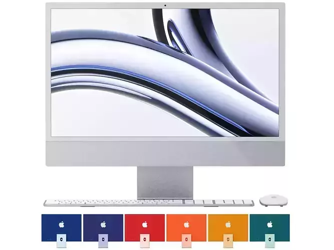 apple imac m3 3D model