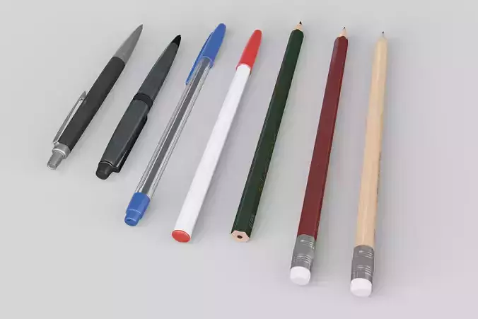 Stationery 3D model