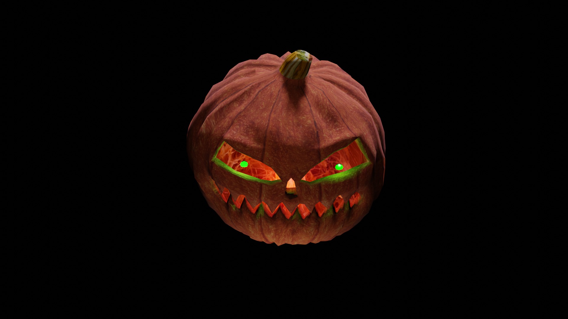Animated Jack O Lantern 3D model_4
