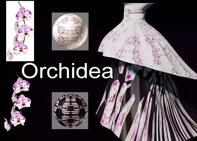 ORCHIDEA AND BASIC PRINCESS DRESS