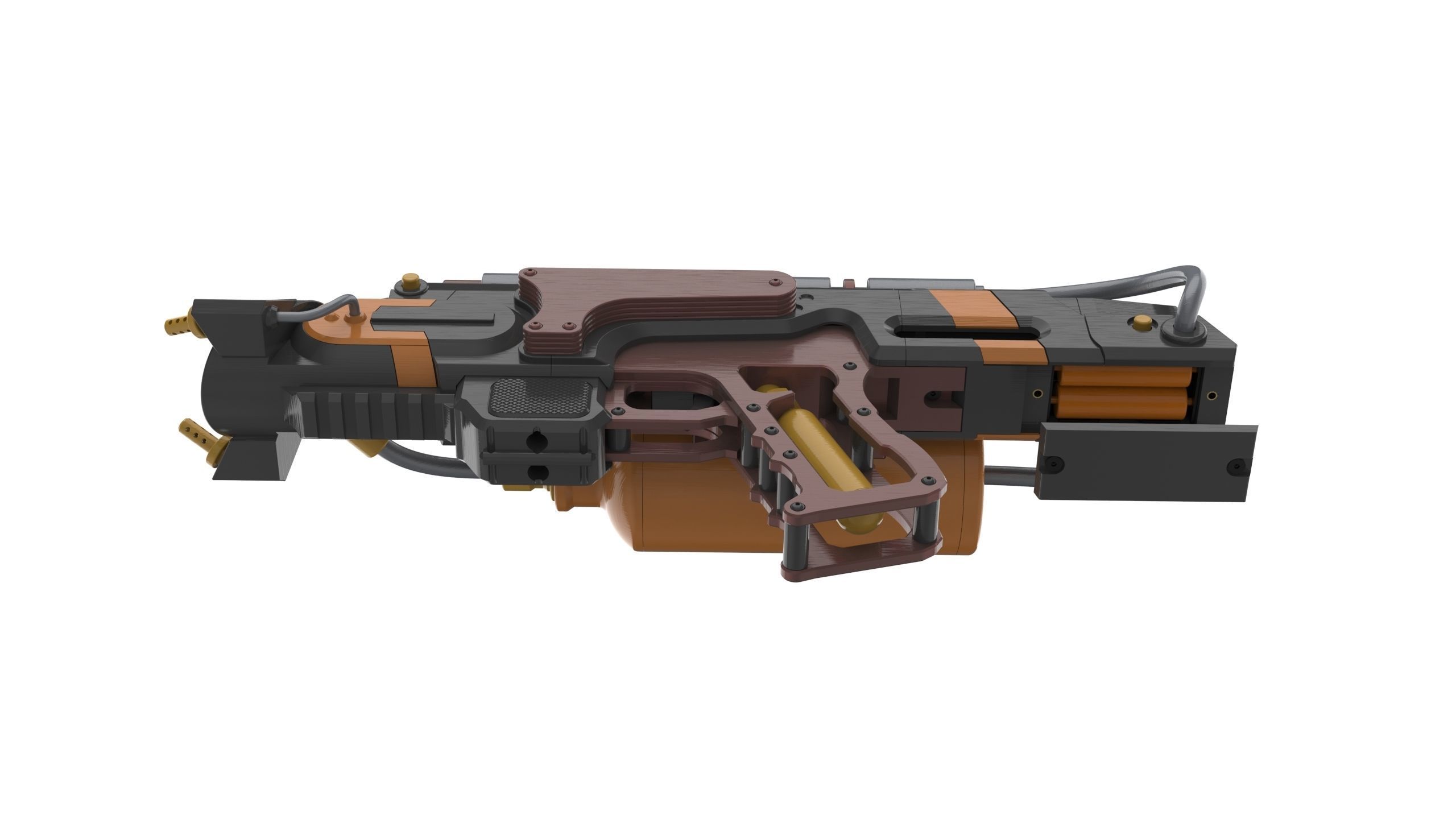 Flame Cannon - Legends Of Tomorrow - STL CAD - Commercial Use 3D print model_7