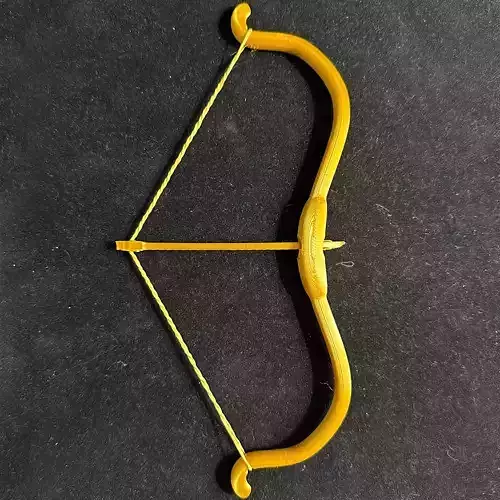 Bow and Arrow 3D Printable Toy 3D print model