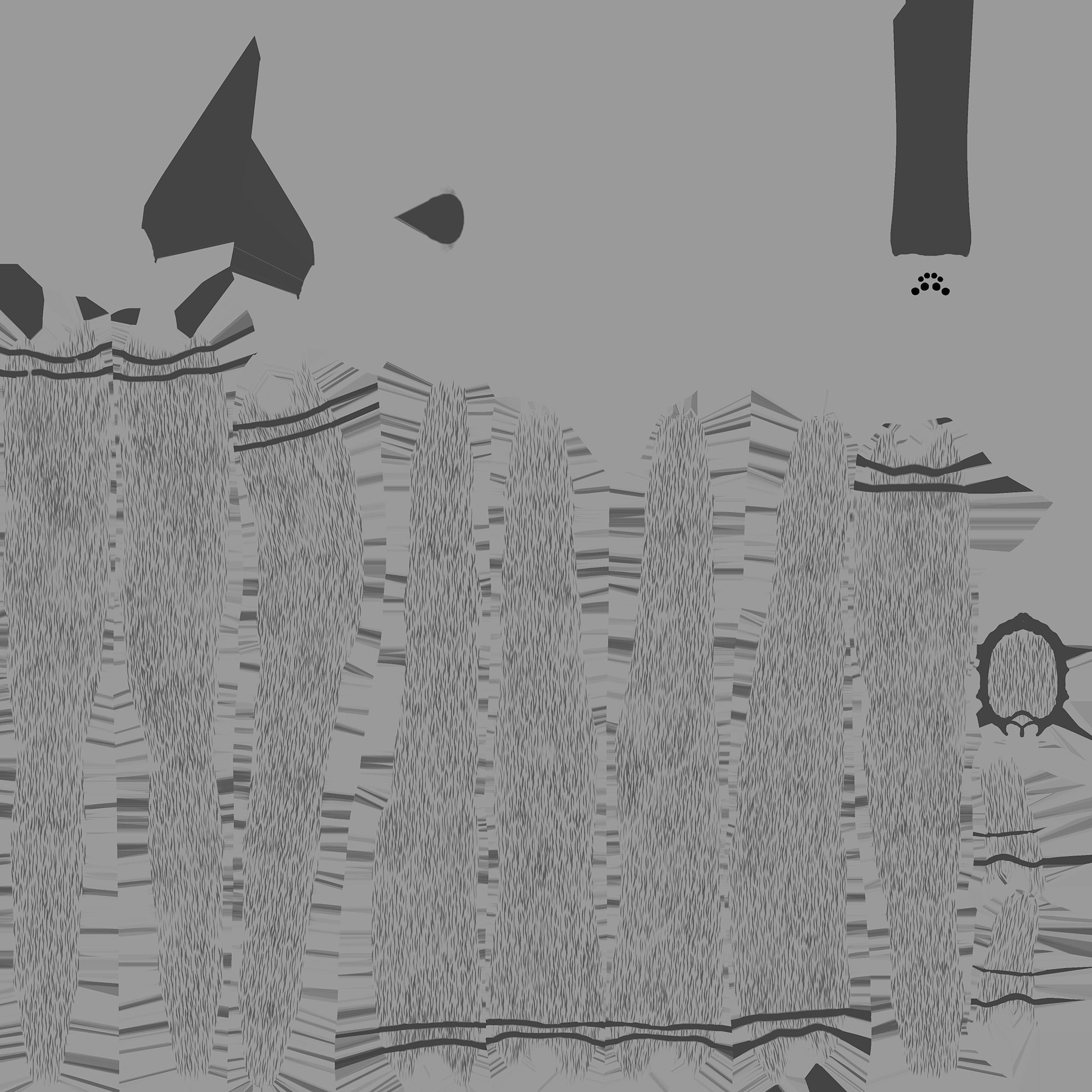 Fishing Spider Low-poly 3D model_14