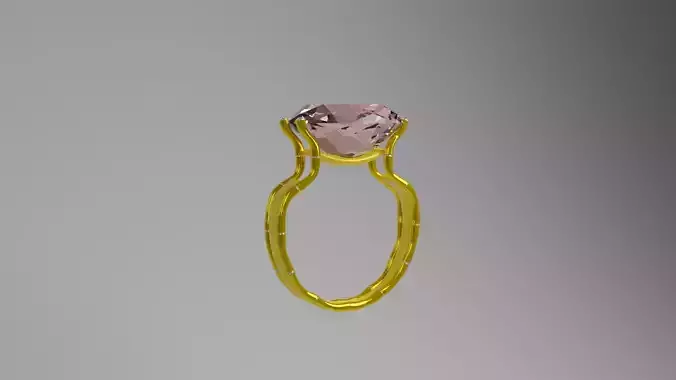 Diamond Ring with materials