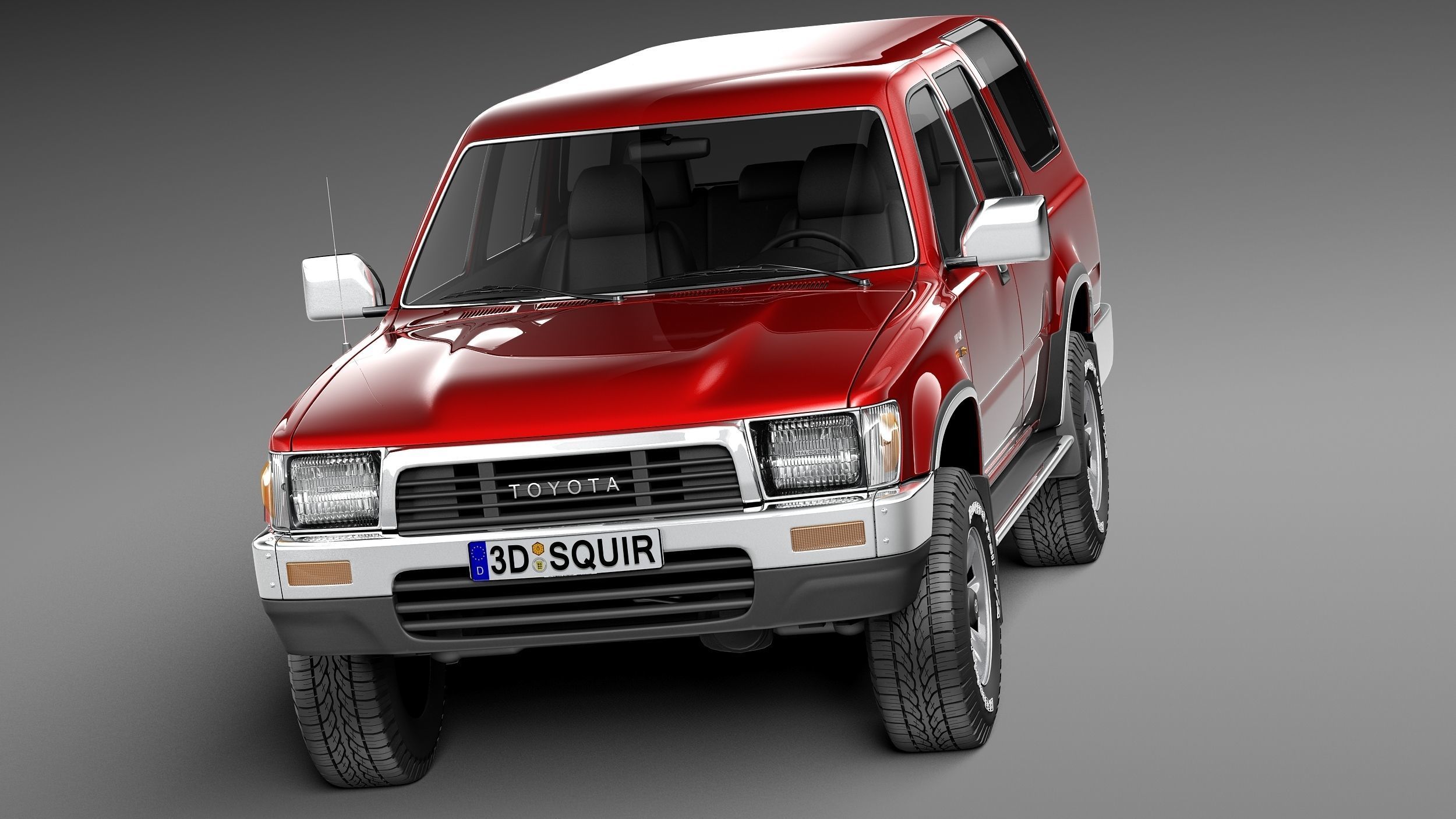 Toyota 4runner 1989-1997 3D model_1