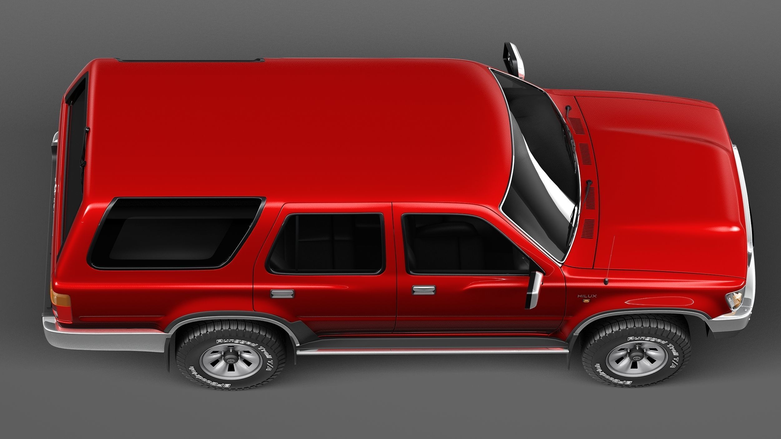 Toyota 4runner 1989-1997 3D model_7
