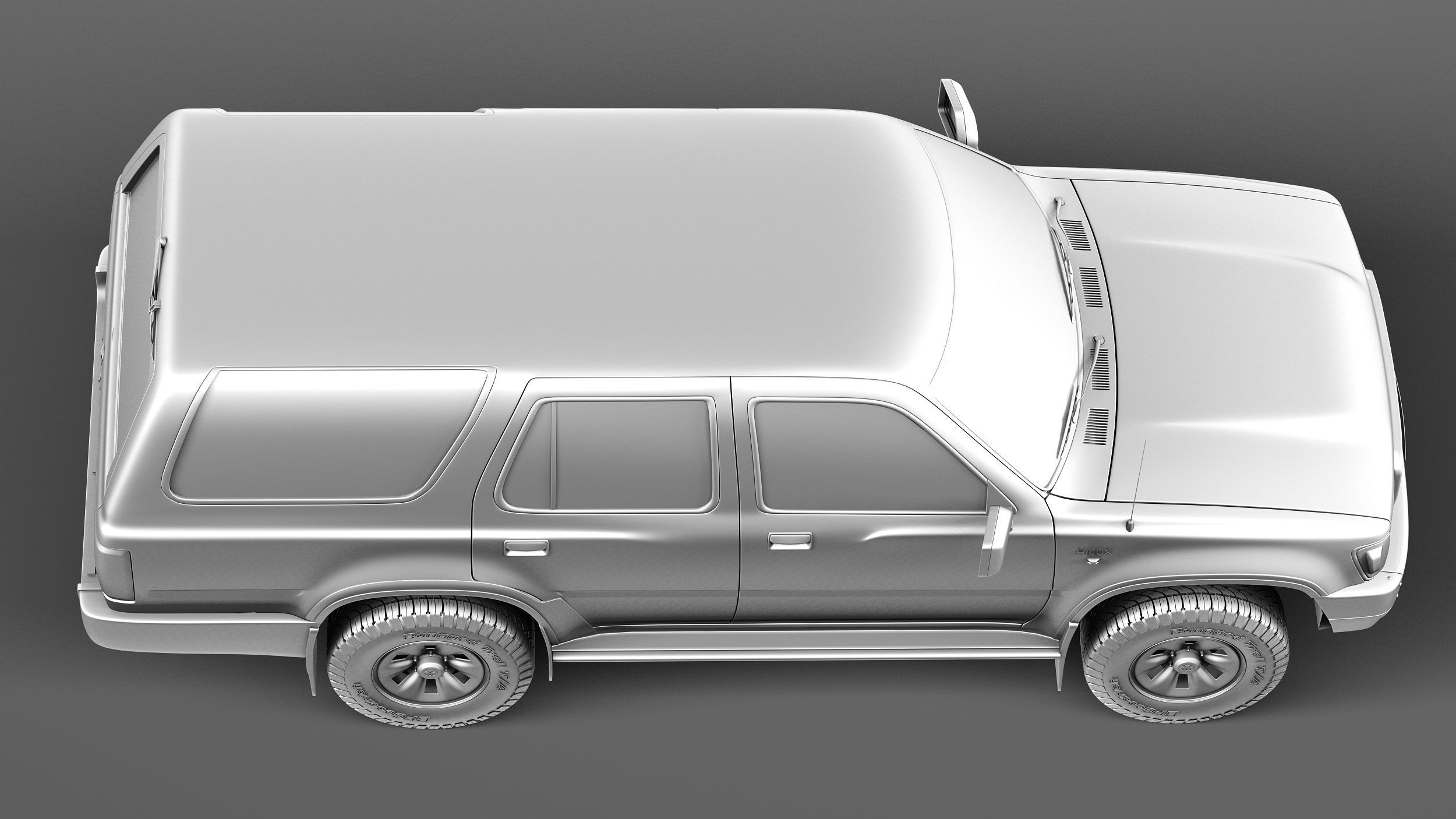 Toyota 4runner 1989-1997 3D model_15