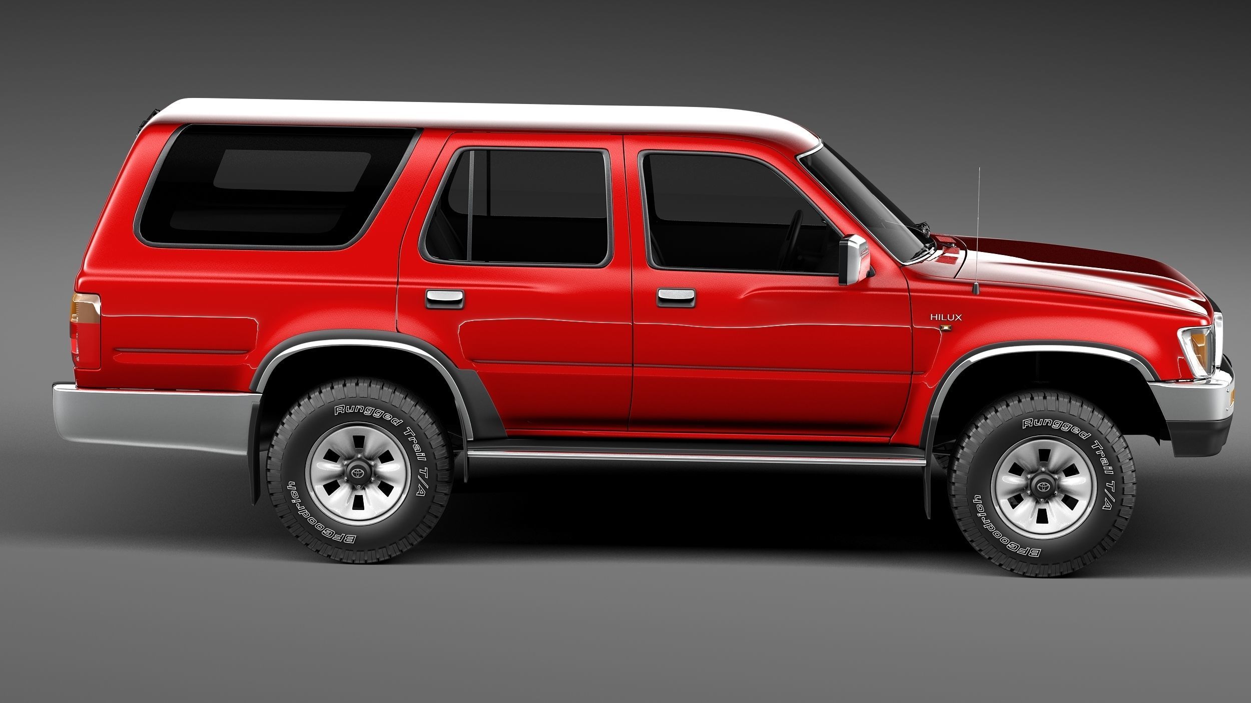Toyota 4runner 1989-1997 3D model_6