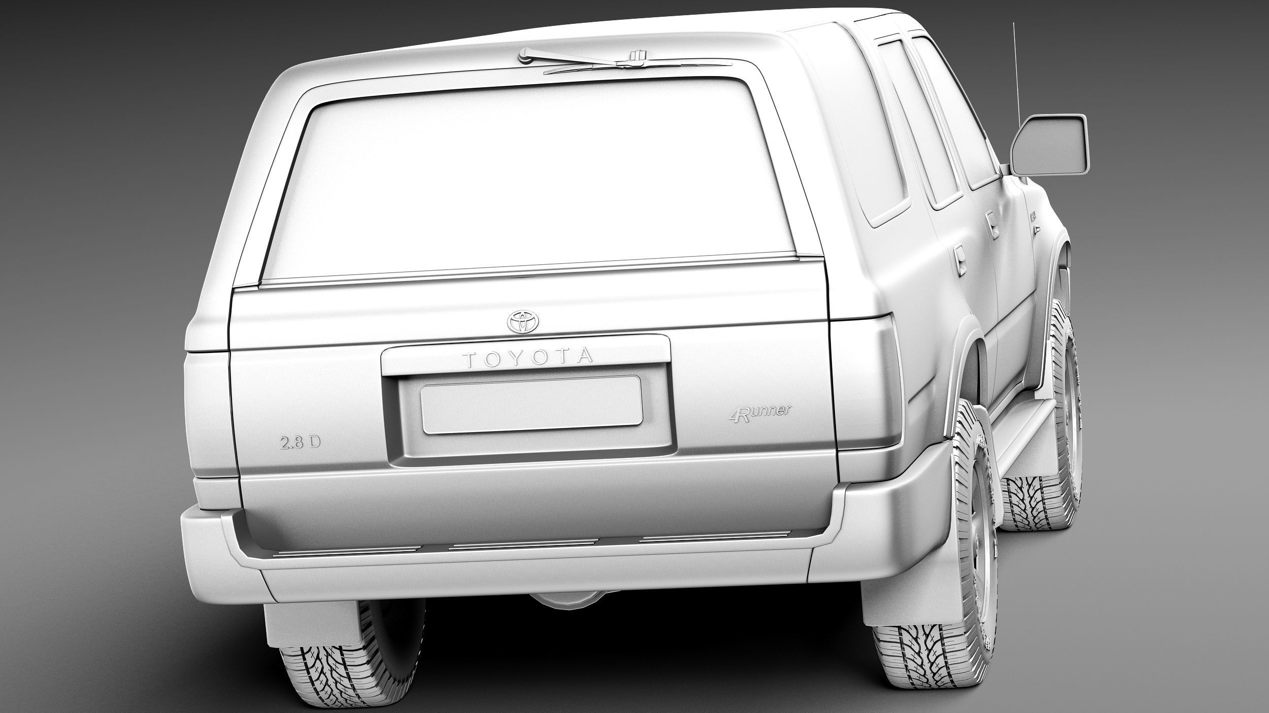 Toyota 4runner 1989-1997 3D model_13